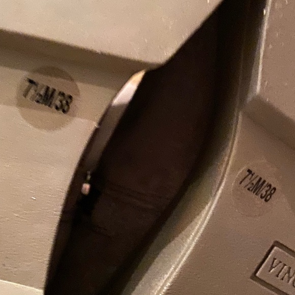 Vince Camuto Green Suede Leather Boots Size 7.5 Zipper Closure NWT - Picture 8 of 8